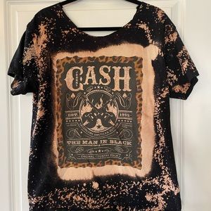 Johnny Cash Distressed Tee